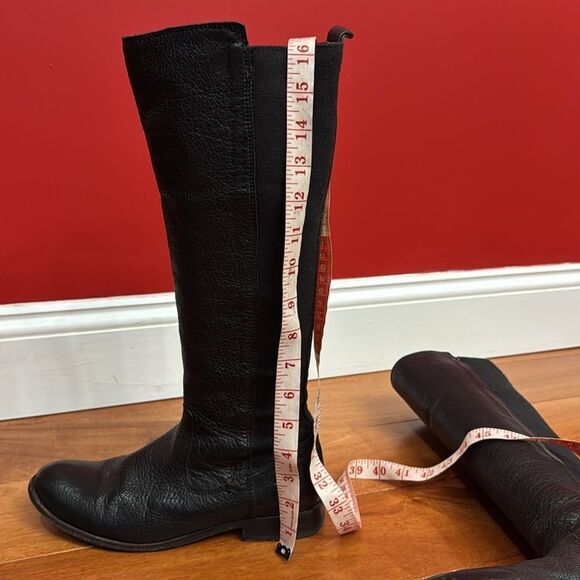 Frye Frye 3474163 Molly Gore Elastic Back Tall Riding Leather Boots Size 8B - Picture 10 of 12